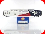 Ho Scale **trinity Railway Express** Bombardier Control Car #1057 - Athearn 2566. Fixed Price $77.95.