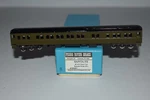 Scale Pecos River Brass Painted Sanfa Fe Passenger Chair Car C54940. Fixed Price $74.99.