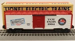 Lionel, O, 6-19931, New York Toy Fair Box 1994, #19931, Car, C-9 Nib. Fixed Price $12.75.