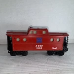 Lionel 6-9163 At&sf N5C Lighted Porthole Caboose For Train Set Layout. Fixed Price $15.99.
