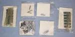 Walthers And Ho Scale Fun To Build Model Railroad Kits Lot Car Seats. Fixed Price $37.99.