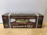 Mth King Rugged Rails Burlington Flat Car With Road Legends 1957 Chevy New. Fixed Price $28.00.