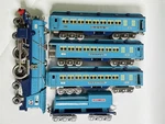 Mth Lionel Classics Standard Gauge Blue Comet 5-PIECE Train Set Metal. Fixed Price $2999.99.