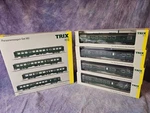 Rare! New/box! Trix 23221 Ho SET/4 Belgian State Railways M2 B11 Passenger Cars. Fixed Price $339.99.
