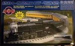 New Atlas Industrial Rail Yuletide Express Train Set #1009202 O-gauge. Fixed Price $475.00.