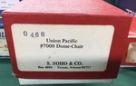 Soho 0466 Brass H.o. Union Pacific #7000 Dome-chair Undecorated Nice!. Fixed Price $99.95.