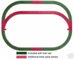 Lionel 12031 Outer Passing Loop Add-on Pack New Box Fastrack. Fixed Price $229.99.
