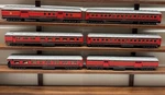 K-line K4480 & The Alton Limited Heavyweight 6 Car Passenger Set 3 Rail Ln. Fixed Price $399.95.