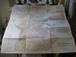 Vintage The Top Of World Wall Map National Geographic October 1949. Fixed Price $8.95.