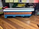Lionel 2009 Polar Express Train 7-11176 Replacement End Car W/ Folding Hobo Euc. Fixed Price $22.45.