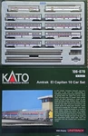 Kato Amtrak Santa Fe El Capitan Passenger Car Coach Set W/ Unitrack 106-079. Fixed Price $394.99.