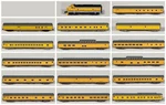 Scale- Drgw Emd F7 Locomotive, Union Pacific Passenger Cars. Fixed Price $70.00.
