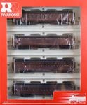 Rivarossi RT600227 60' Hwt Passenger Pennsylvania 4 Car Set Baggage-rpo New. Fixed Price $149.00.