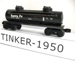 Lionel 6-16104 Santa Fe 3 Dome Tank Car LN/C8 #. Fixed Price $13.88.
