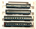 Rivarossi 1920 Missouri Pacific Ho B Passenger Set 4 Cars Interiors. Fixed Price $145.00.