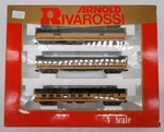 Rivarossi Scale Empire Builder Car Passenger Set 0536. Fixed Price $74.99.