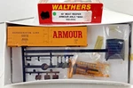 Walthers 932-2553 Ho Armour 40 Meat Reefer Boxcar Kit # 8004 Nib. Fixed Price $20.00.