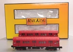 Mth 30-2392-3 Mta Redbird R-17 Subway Add-on Non Powered (set Of 2) Nib. Fixed Price $227.49.