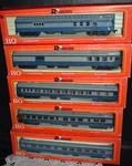 Rivarossi Ho Scale Baltimore Ohio B&o 5-CAR Passenger Set Boxed. Fixed Price $89.99.