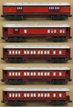 Lionel 9554-9558 Chicago & Alton 5-CAR Madison Passenger Set O-gauge Nos *. Fixed Price $199.99.