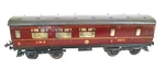 AC2360: Vintage Hornby Gauge NO.2 Lms 1ST/3RD Brake End Passenger Coach. Fixed Price $74.29.