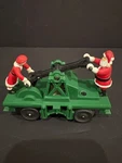 Vintage Lionel Santa & Mrs. Claus Handcar Train #6-18403 No Box Nice Condition!. Fixed Price $39.95.