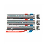 Kato Usa, Inc. Viewliner Ii Sleeper, Baggage-dorm, Diner 4 Car Set, Amtrak Ph.... Fixed Price $157.26.