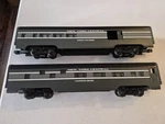 Lionel New York Central Pk Aluminum Passenger Cars #29140 & #29141 Bxs. Fixed Price $120.00.