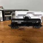 K-line Union Pacific #69151 Single Dome Tank Car K632-2111. Fixed Price $30.00.