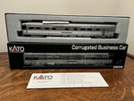 Kato Ho 35-6005 Atsf Santa Fe "topeka" Corrugated Business Car, Mint Box. Fixed Price $115.00.
