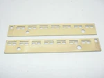 Lionel 2441, 6441, 2641 Observation Creme Side Inserts, Pair (l, R), Nos, Exc. Fixed Price $8.50.