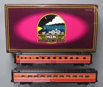 Mth 20-6629 Sp 70' Streamlined Sleeper/diner Passenger Car (set Of 2) Nib. Fixed Price $164.99.