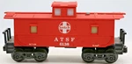 Gauge 3-RAIL K-line K6138 Atsf Santa Fe Cupola Caboose 1:48 Scale. Fixed Price $29.99.