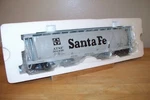 Mth Premier #20-97421 Santa Fe 4-BAY Cylindrical Hopper Car. Fixed Price $55.00.