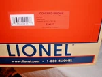 Lionel 6-24117 Illuminated Covered Bridge 24" Metal Base Mib New 027 Sealed. Fixed Price $84.99.