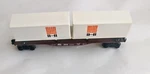 LIONEL6-9212 Lcca Seaboard Coast Lines Flat Car With Trailers. Fixed Price $34.99.