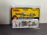 Accents Woodland Scenics Bicycle Buddies A1904 Ho Scale Figure Train Set. Fixed Price $19.99.