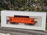 Scale 1/87 Walthers Gold Line Southern Railway Ballast Hopper # 994260 Box. Fixed Price $25.99.