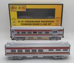 Mth 30-6105 Santa Fe Streamlined Combo/diner (set Of 2) Ln/box. Fixed Price $99.99.