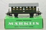 4000 Local Passenger Coach Car Vintage Marklin Ho Scale Original Box Obx. Fixed Price $29.95.