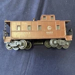 Lionel 6457 Tuscan Caboose Illuminated Scale Postwar 1947 Train. Fixed Price $13.56.