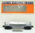 Lionel Corporation Die Cast 6411 Flat Car W/ Stakes & Logs 6-16963 Gauge Train. Fixed Price $45.00.