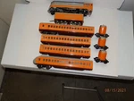 Lionel Gauge Hiawatha Streamline Steam Passenger Set. Fixed Price $799.99.
