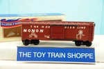 Lionel 9230 Monon "the Hoosier Line" Boxcar. New Banner Box.. Fixed Price $17.95.