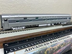 Santa Fe Two-tone Gray Duplex Sleeper " Indian Song W/interior Ho Scale New. Fixed Price $209.95.