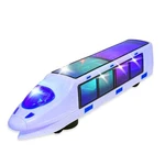 Bullet Train Toy Electric Bump And Go Monorail For Kids With Lights & Music. Fixed Price $19.01.