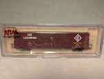 Atlas 60' Auto Parts Box Car Erie Lackawanna. Fixed Price $15.00.