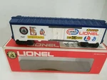Lionel 6-7507 75TH Anniversary Logos Refrigerated Boxcar O-scale. Fixed Price $19.99.