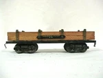 American Flyer # 3006 Early Flat Car Vintage Railway Train Engine Freight B70-22. Fixed Price $150.00.