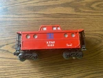 Lionel Gauge Atsf 9163 Lighted Caboose 1-73. Fixed Price $15.00.